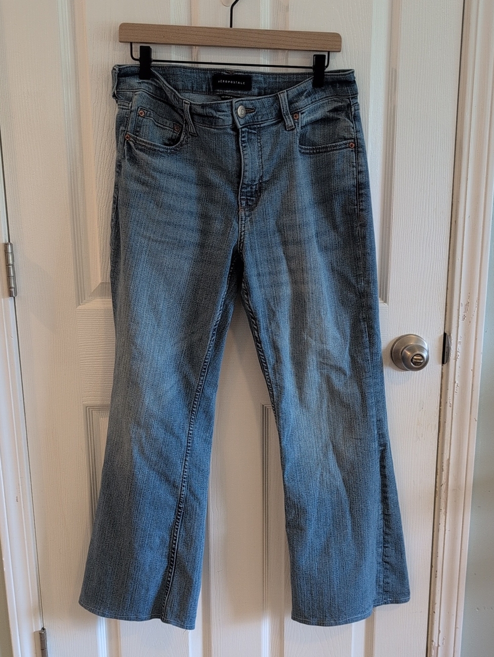 Women's Aeropostale Mid Rise Flare